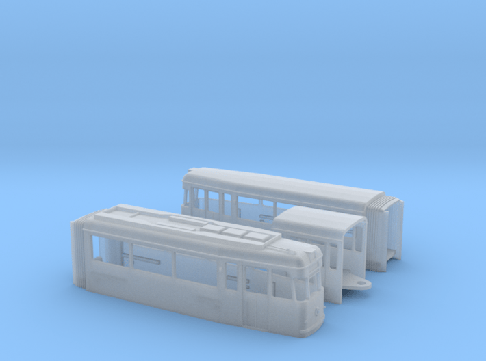 Tram Gotha G4 67 Spur N (1:160) 3d printed