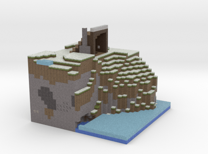 Cliff House 3d printed 