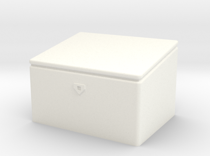 1/50th Scale Deck mount truck tool box 3d printed 