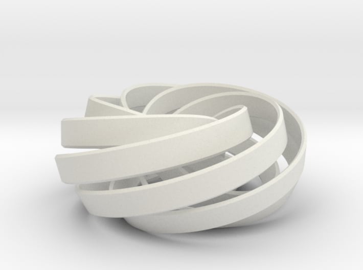 torus knot fantasy 7-6 3D 3d printed 