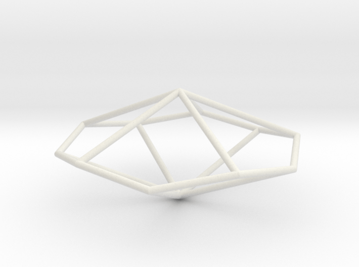 PentagonalTrapezohedron 70mm 3d printed 