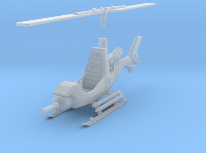 TA08A Attack Gyrocopter (15mm) 3d printed