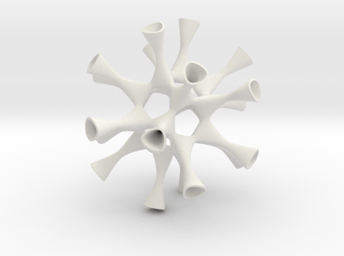 Barth Sextic (smoothed) Exhibit Size 3d printed