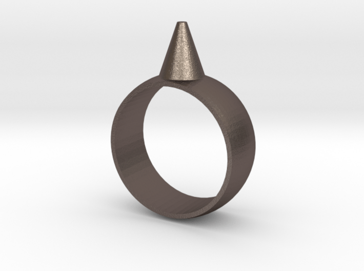 223-Designs Bullet Button Ring Size 7 3d printed