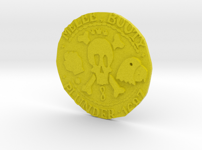 Monkey Island 3 | Verb Coin 3d printed 