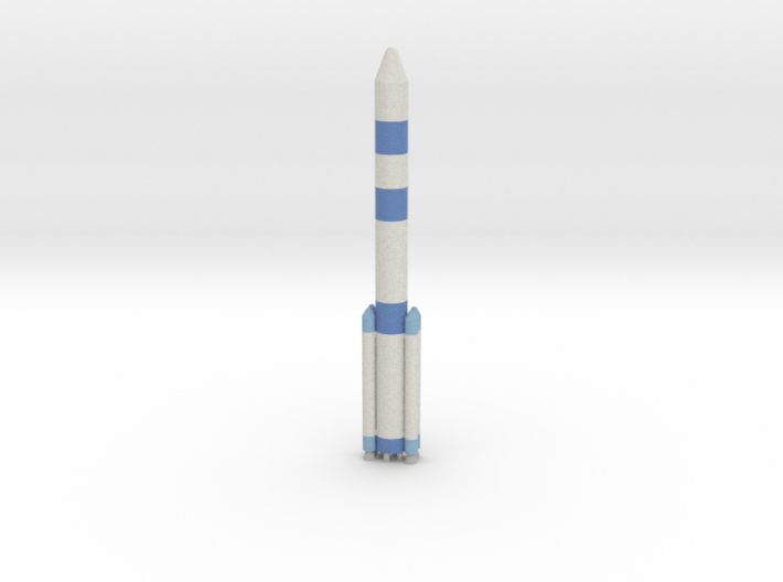 Rocket- Aquarius Rocket C- 4 Engines (1/87th) 3d printed 