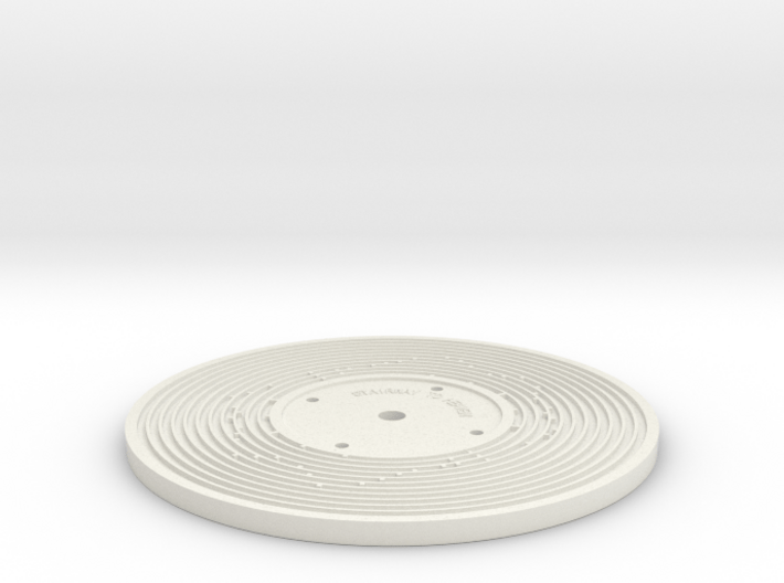 Double sided - Fisher Price record (5mm) 3d printed