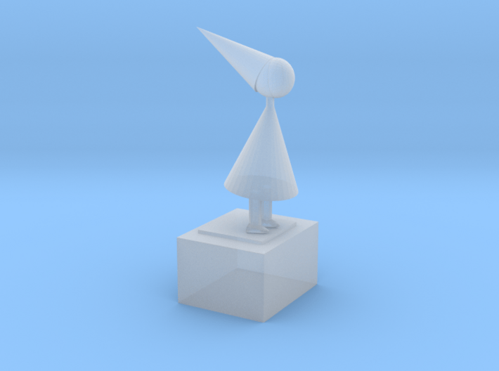The Silent Princess From Game Monument Valley Ipad 3d printed 