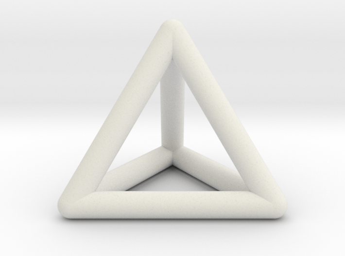 Tetrahedron 3d printed 