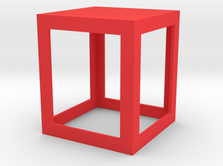 Framed 1:12 scale Side Table 3d printed 