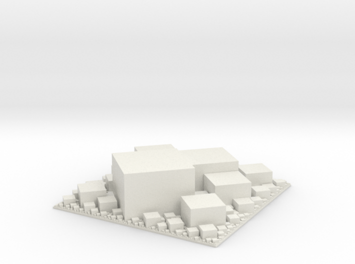 Square packing, extruded 3d printed