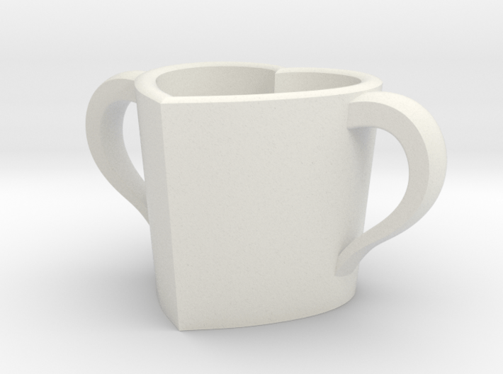 Love cup actual size 3d printed