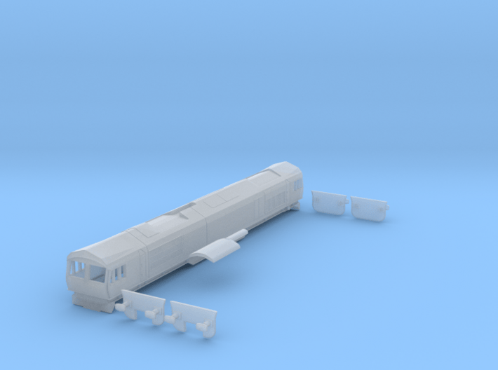 BR Class 66 - Z - 1:220 3d printed 