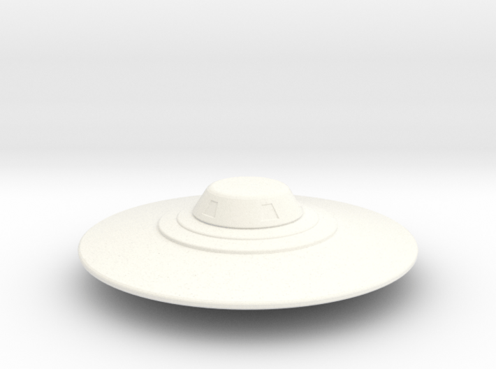 Flying Saucer Miniature 2 3d printed 