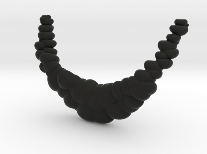 The Bubble Necklace 3d printed 