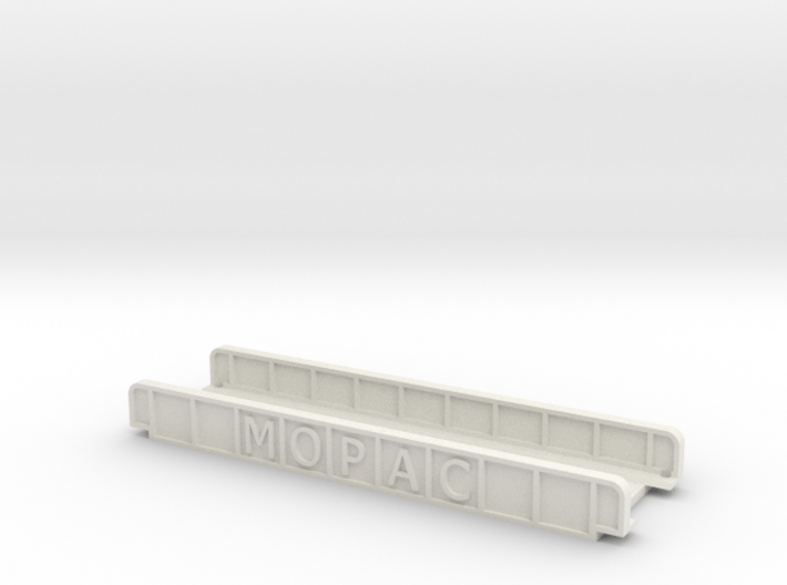 MOPAC STRAIGHT 110mm SINGLE TRACK VIADUCT 3d printed 