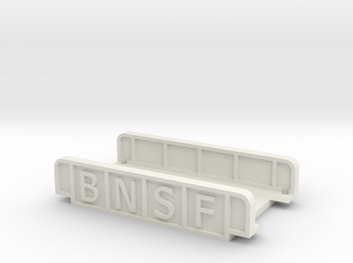 BNSF 55mm SINGLE TRACK 3d printed 