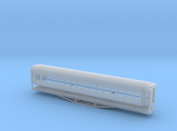 56ft 2nd Class, New Zealand, (N Scale, 1:160) 3d printed
