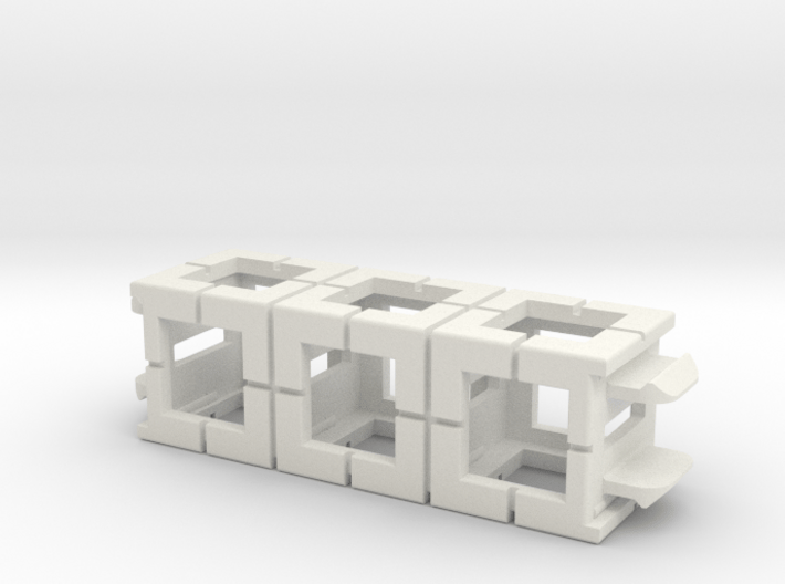 Rokenbok 3-block Beam 3d printed 