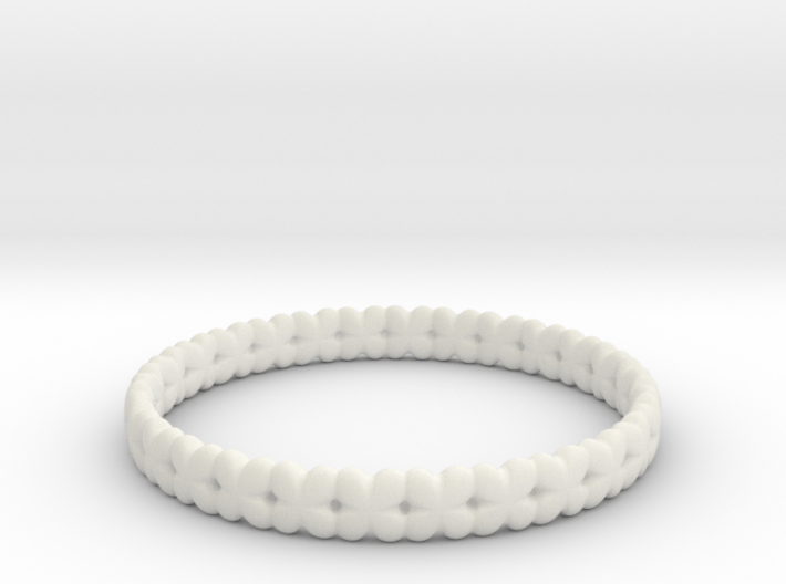 Clover Bracelet A 3d printed