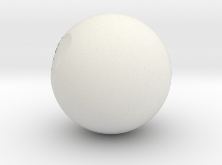 Hollow Sphere 3d printed 
