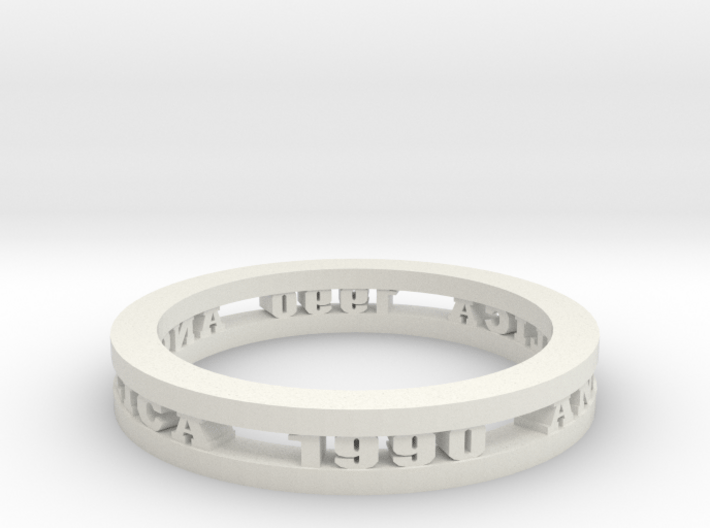 Ring 3d printed 