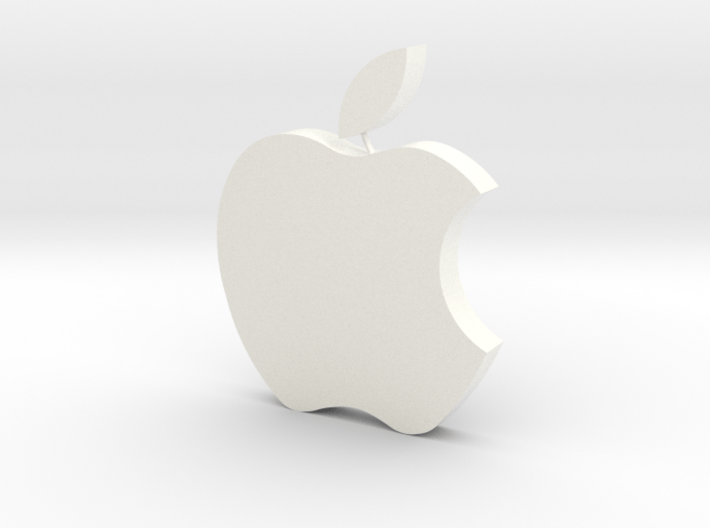 Large Apple Logo 8cm x 10cm x 2cm 3d printed