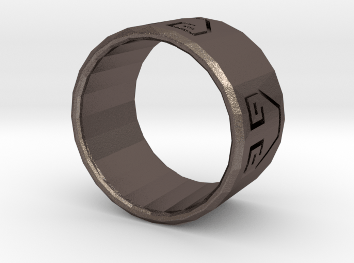 Earth Bender Ring 3d printed 