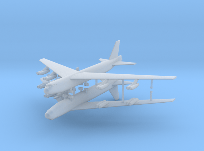 1/600 Experimental Aircraft Set 2 3d printed