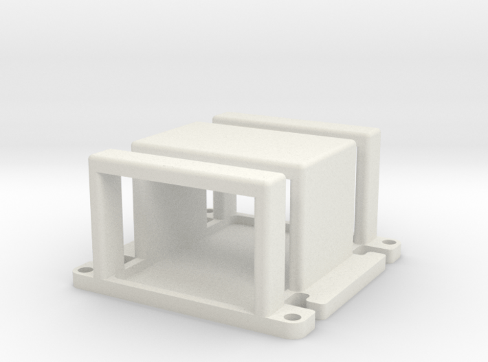 Naza Mount Cage 3d printed