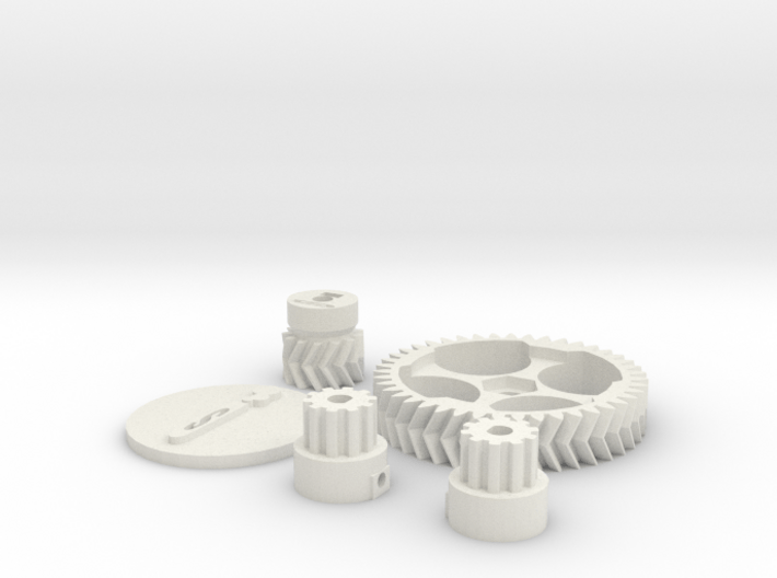 Schlaboratory Complete Gear Kit 3d printed