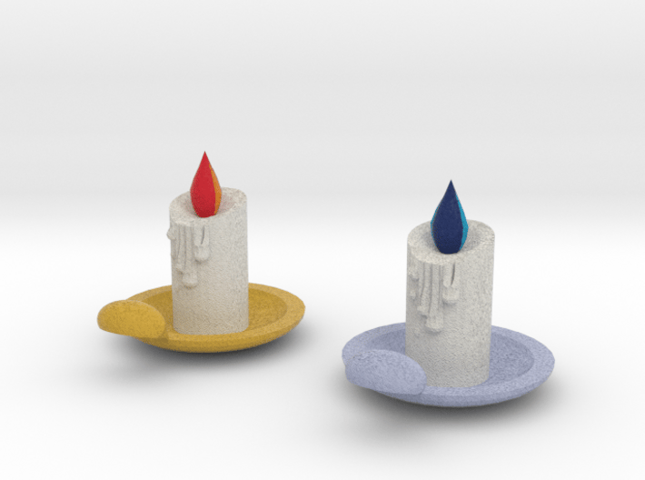 Zelda Fan Art: TLoZ: Candles 3d printed 