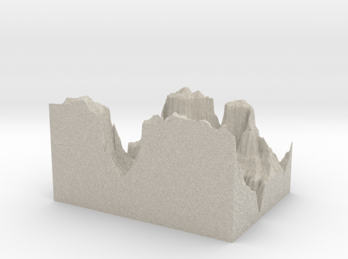 Model of Colorado River 3d printed 