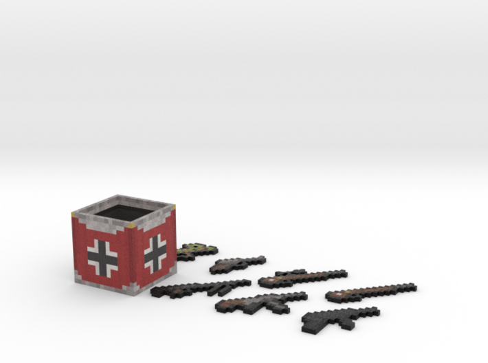 Flan's Mod German Guns and Weapon Box 3d printed 