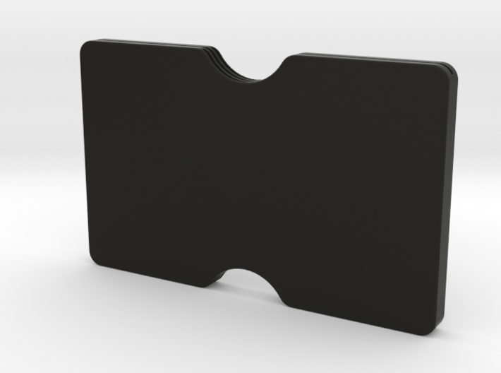Slimline 3 card wallet 3d printed