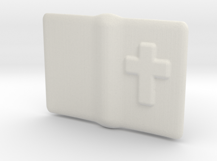 Small open Bible for 6" to 12" figures 3d printed 