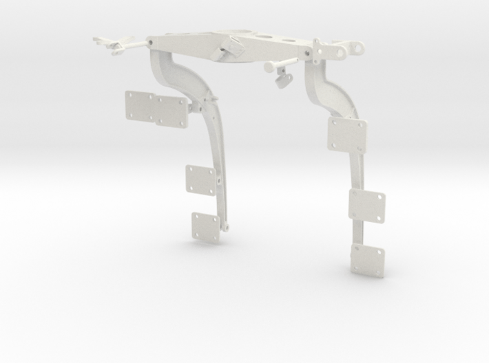 1:7 Scale Huey Port Side Weapons Support Frame 3d printed 
