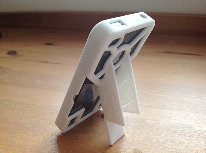 TriStand - iPhone Case with 3 Built In Stands 3d printed