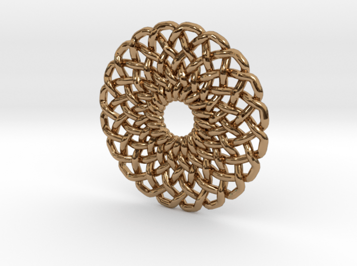 Circular Knot 3d printed 