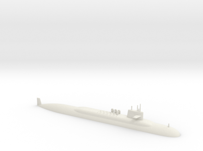 1/700 Lafayette Class Submarine (Waterline) 3d printed 1/700 Lafayette Class Submarine (Waterline)