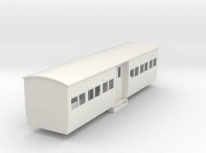 009 colonial modern commuter coach  3d printed 