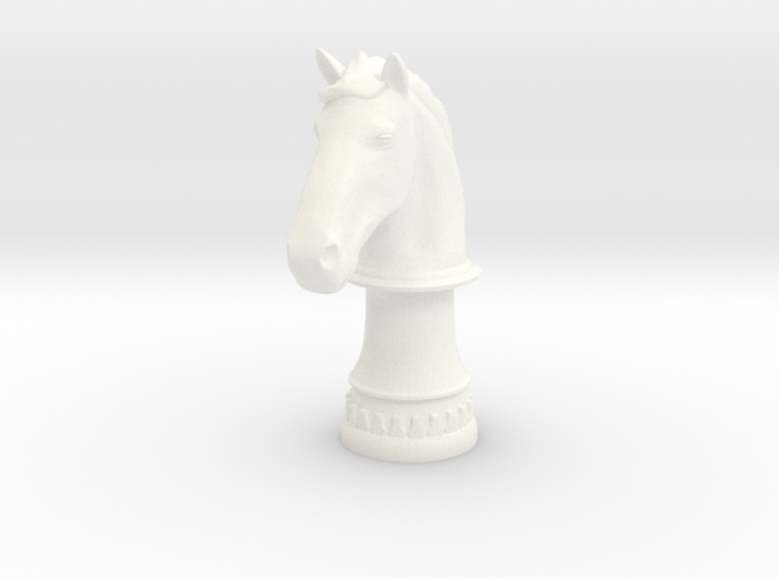 Wild Horse (Round Base) 3d printed 