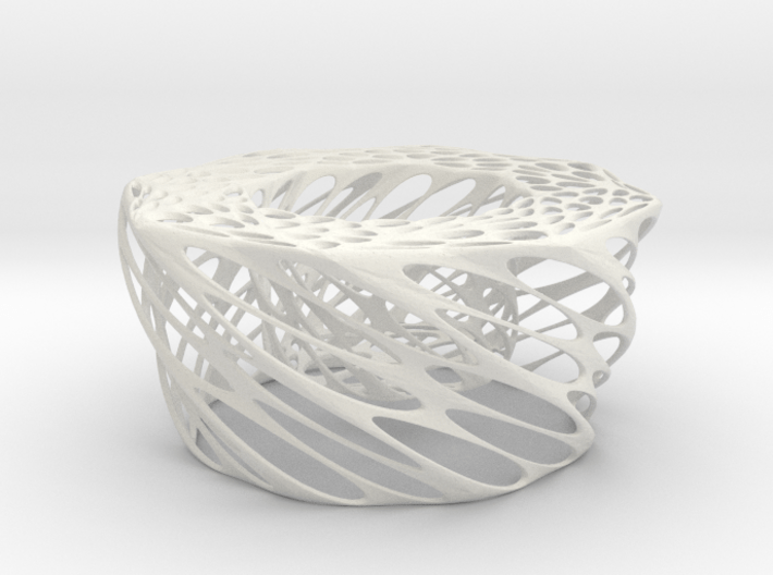 Twisted Candle 3d printed