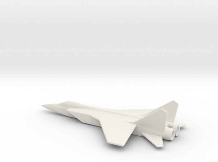 MiG-31 Foxhound 1/285 scale Russian interceptor 3d printed 