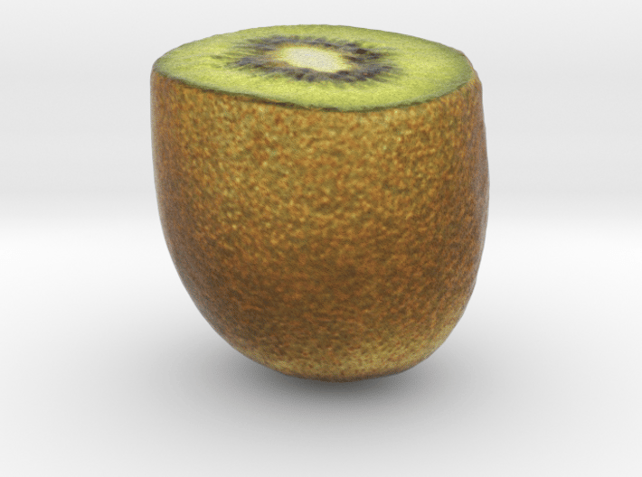 The  Kiwifruit-Half 3d printed 