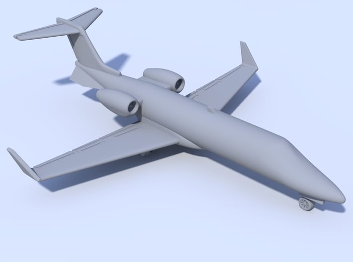 1:200 - Bombardier Learjet 45 (M) 3d printed 