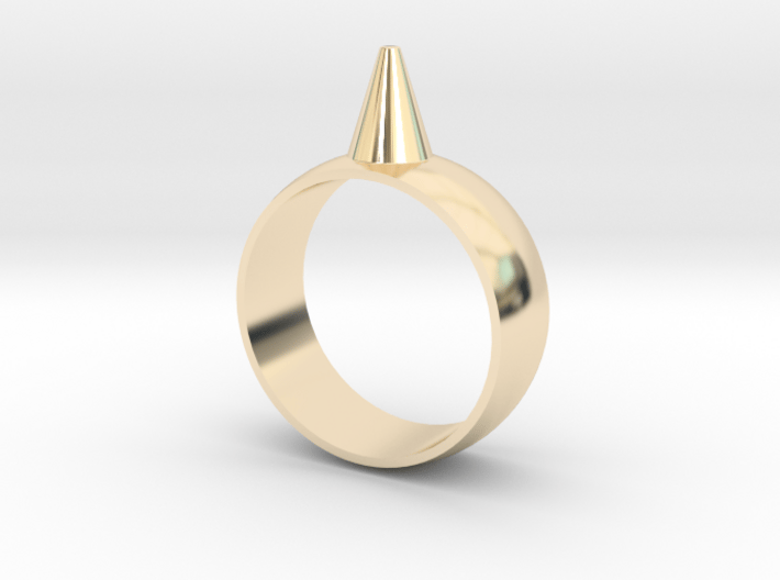223-Designs Bullet Button Ring Size 8.5 3d printed 