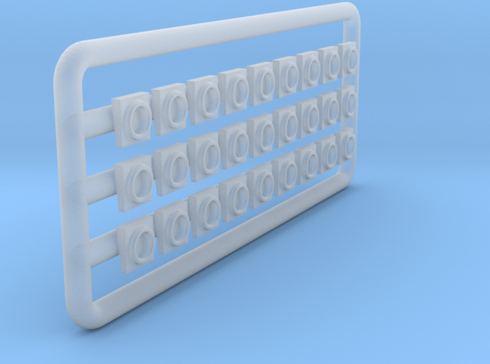 Conrail GE Marker Lights- HO scale 3d printed