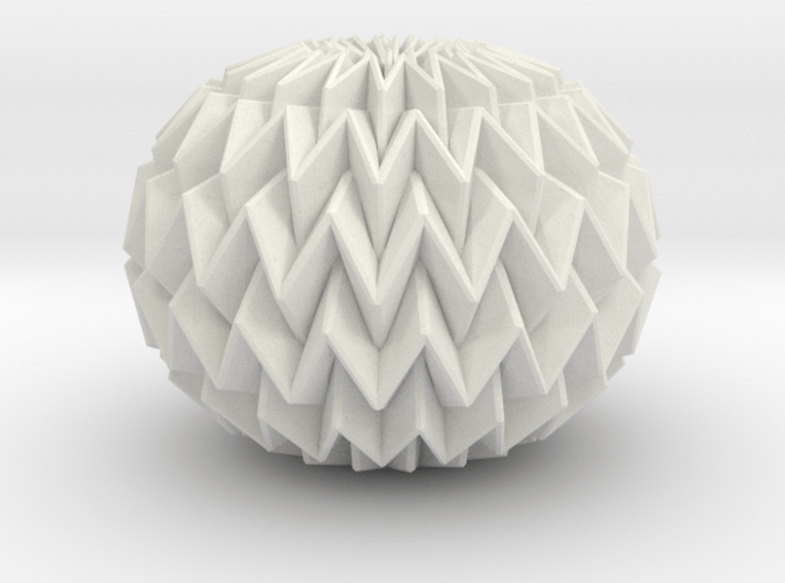 Miura Ball / sphere Decor Lite 3d printed