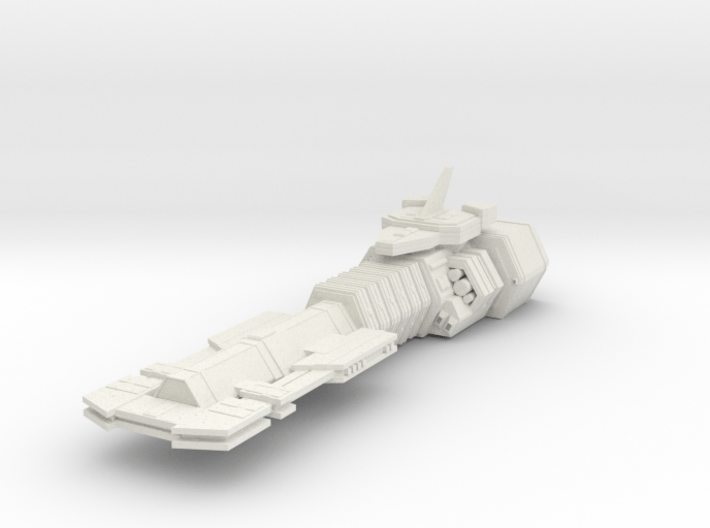 Battlecruiser concept 3d printed 